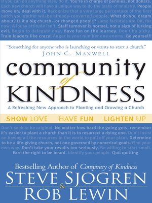 cover image of Community of Kindness